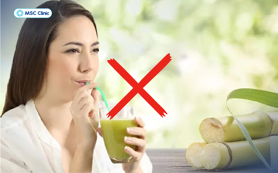 Người tiểu đường không nên uống nước mía để tránh làm tăng đường huyết Người tiểu đường không nên uống nước mía để tránh làm tăng đường huyết
